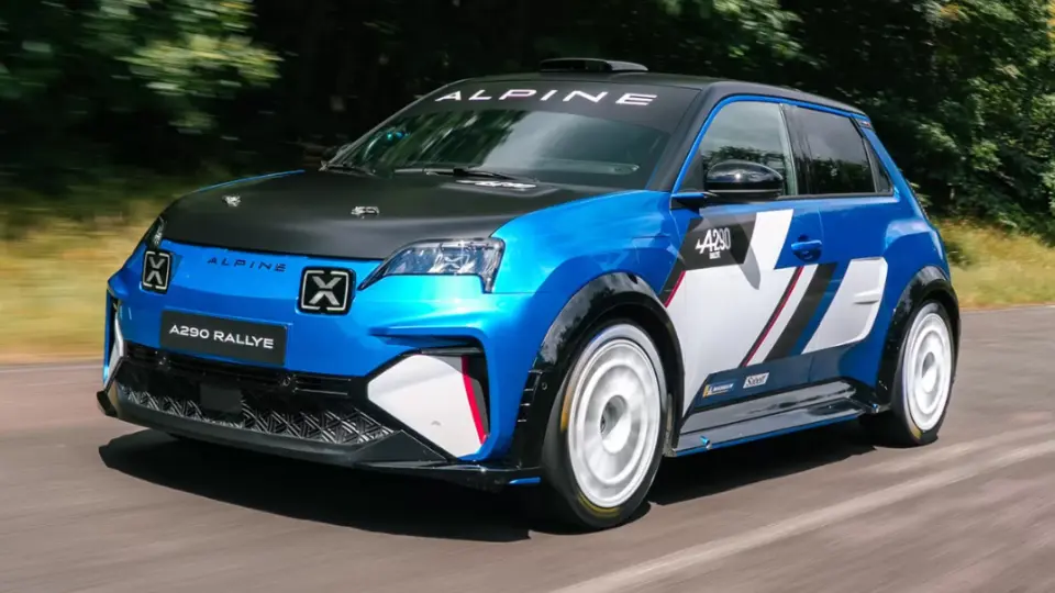آلپاين A290 رالي