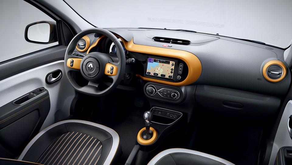 کابین نسخه برقی از رنو توئینگو