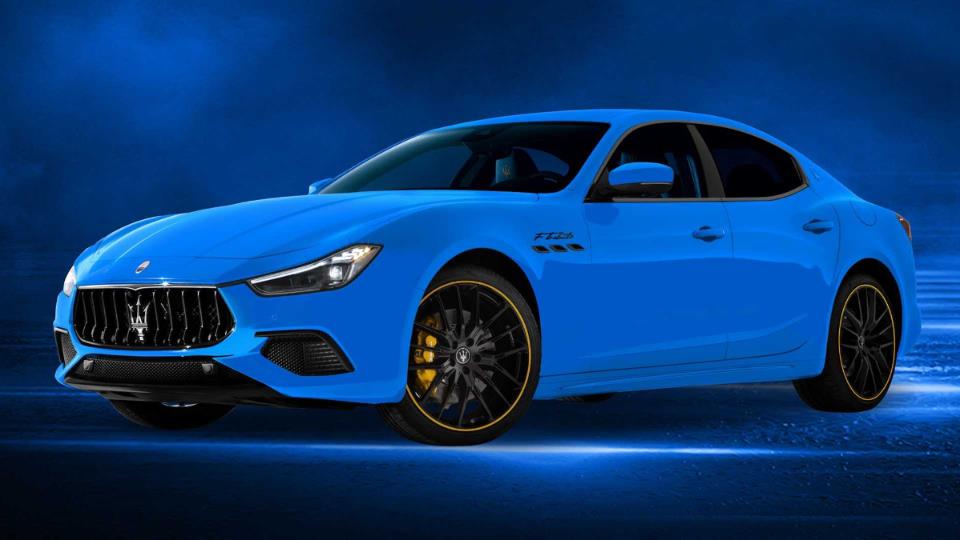 مازراتی گیبلی نسخه سفارشی F Tributo