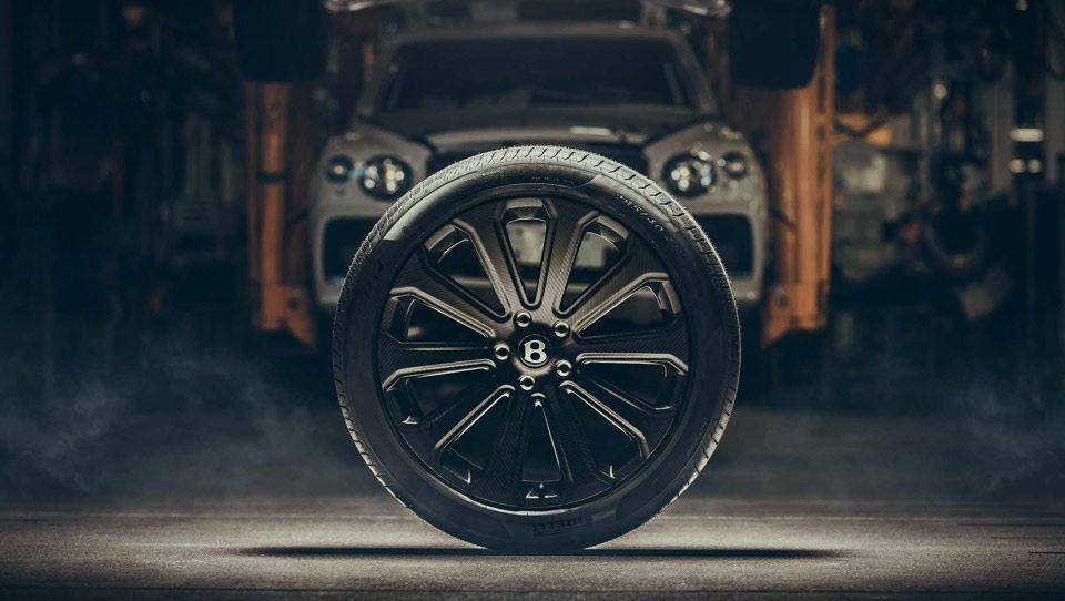 رینگهای 22 اینچی فیبرکربنی برای بنتلی بنتایگا