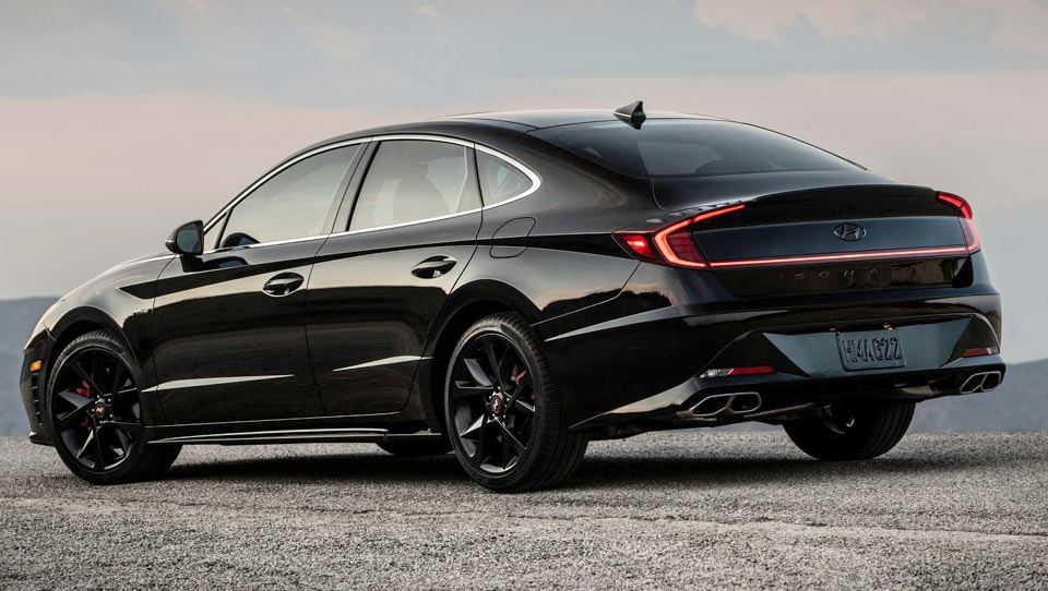 هیوندای سوناتا N Line نسخه Night Edition