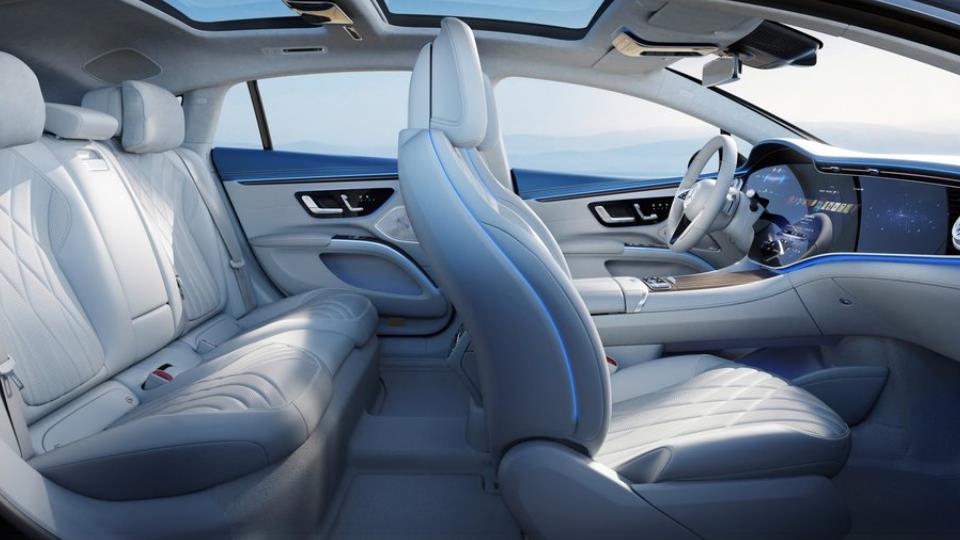 فضای کابین مرسدس بنز EQS