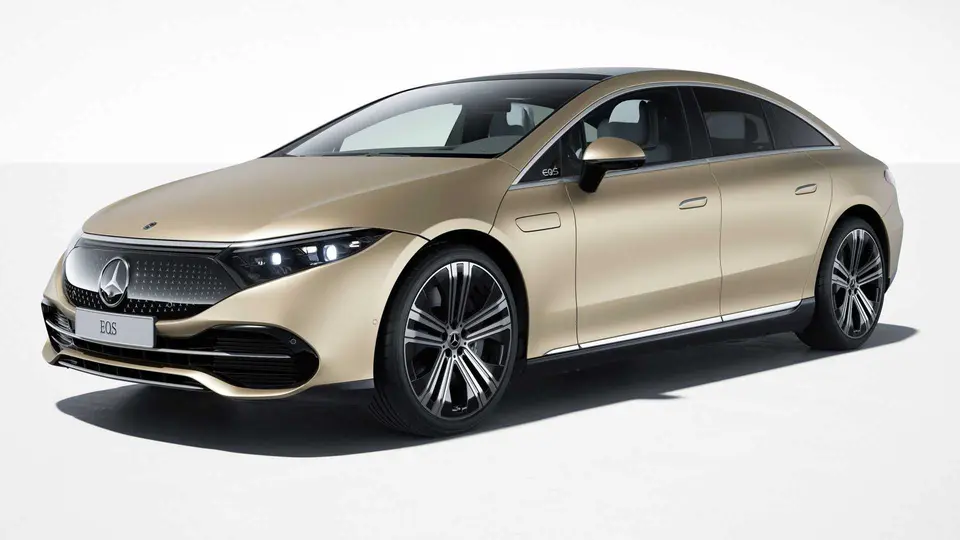 مرسدس بنز EQS با تزئينات Manufaktur