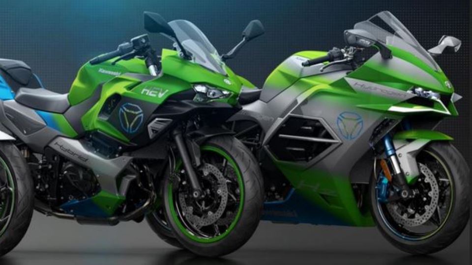 موتورسیکلت هیدروژنی کاوازاکی HEV