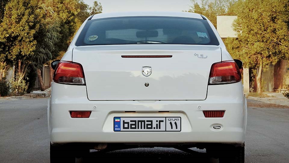 طراحی نمای عقب رانا پلاس