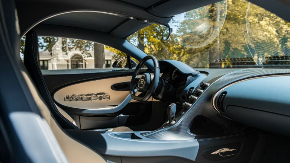 بوگاتی شیرون LEbe به افتخار دختر اتوره بوگاتی 