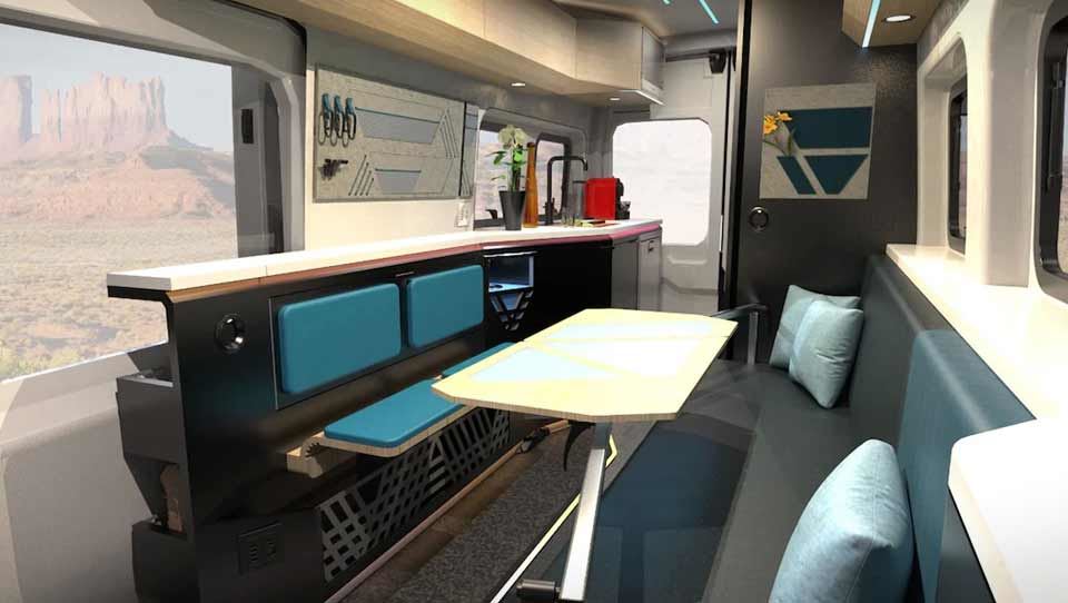 وینه باگو e-RV کمپر برقی برای ماجراجویان آینده