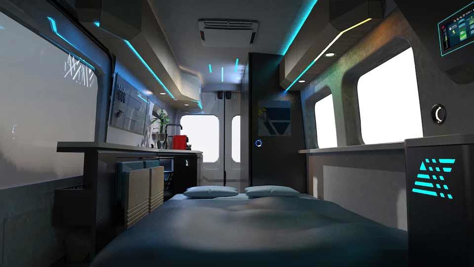 وینه باگو e-RV کمپر برقی برای ماجراجویان آینده