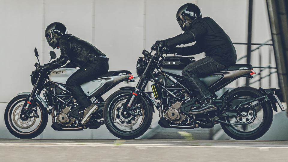 موتورسیکلت هاسکوارنا اسوارتپیلن و ویتپیلن 401