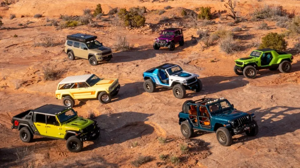 کانسپتهاي جيپ در نمايشگاه Easter Safari