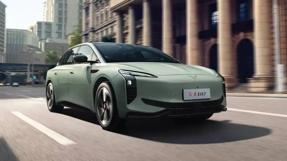 نخستين تصاوير از هونگچي EH7
