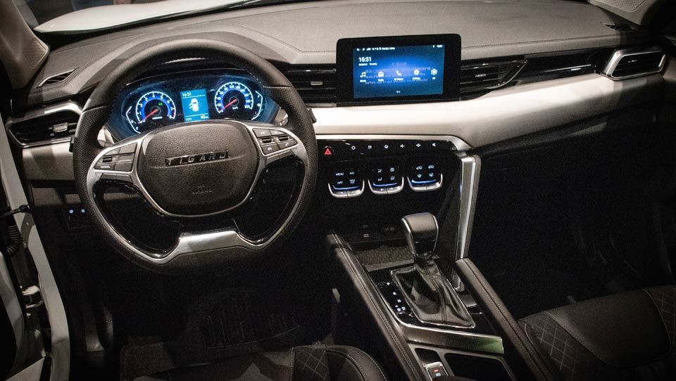 کابین و امکانات تیگارد X35 سانیار موتور