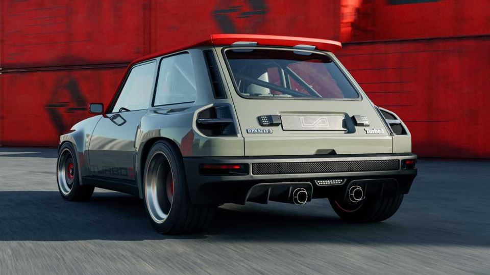 رنو 5 توربو بازسازی شده