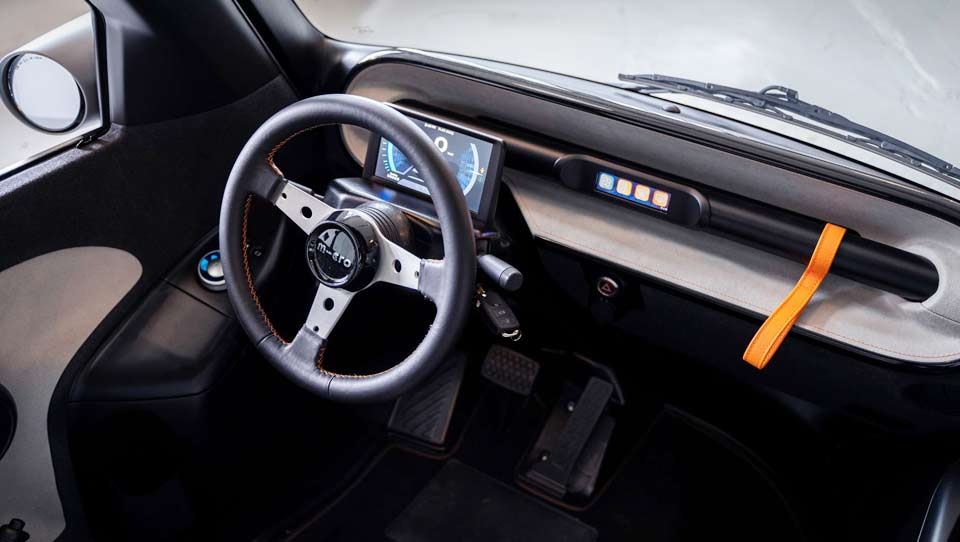 میکرولاین 2 خودروی کوچک برقی با الهام از ب‌ام‌و ایزتا