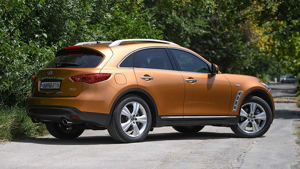 تجربه رانندگی با اینفینیتی FX35