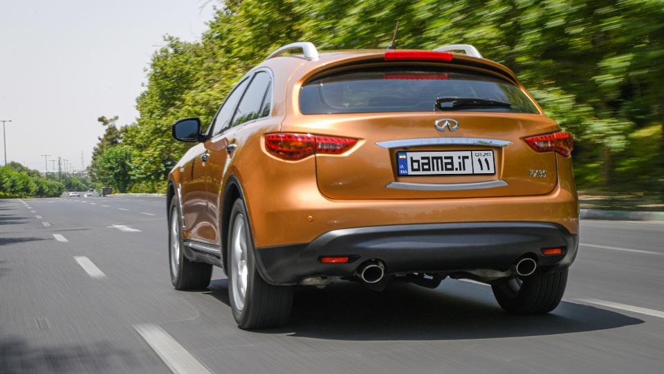 تست و بررسی اینفینیتی FX35