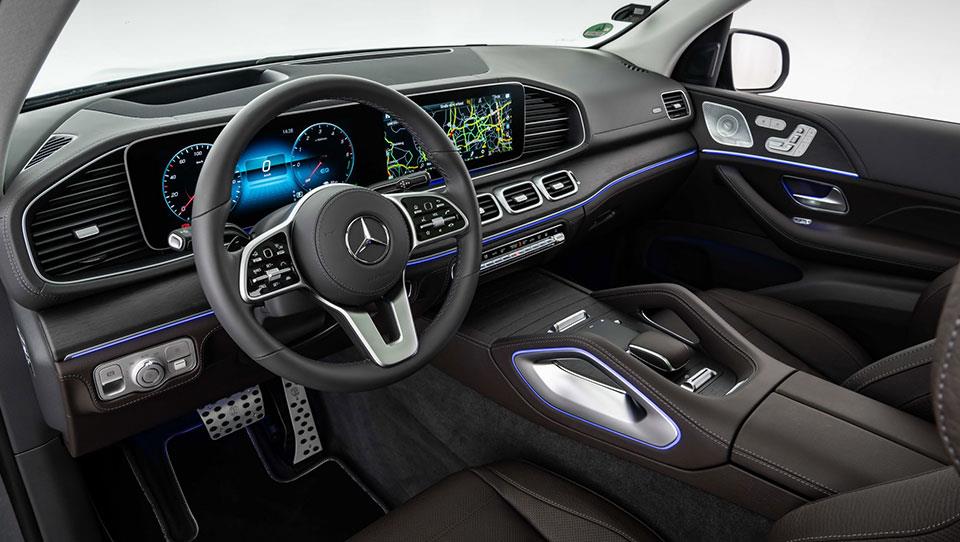 کابین مرسدس بنز GLE با تیونینگ برابوس