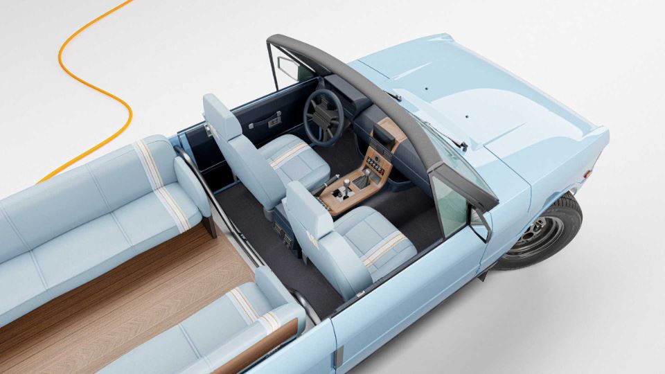 تبدیل رنجرور نسل اول به شاسی‌بلند برقی توسط لوناز