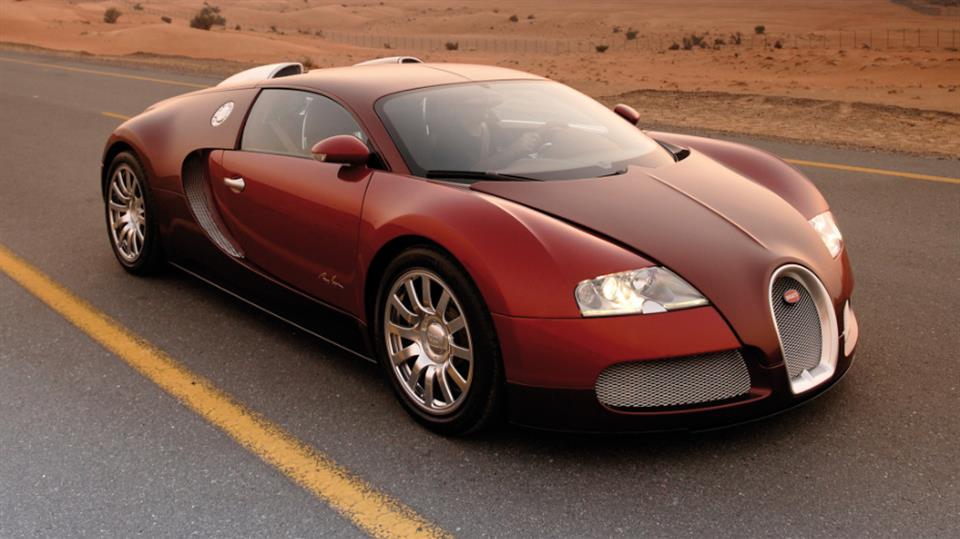 نسخه تولیدی بوگاتی ویرون در سال 2005