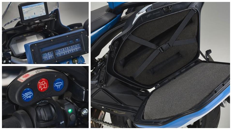 ام‌وی آگوستا در لباس پلیس