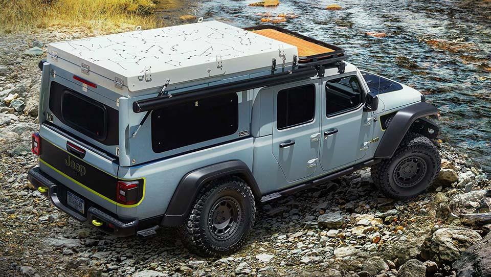 کانسپتی جذاب برپایه جیپ گلادیاتور