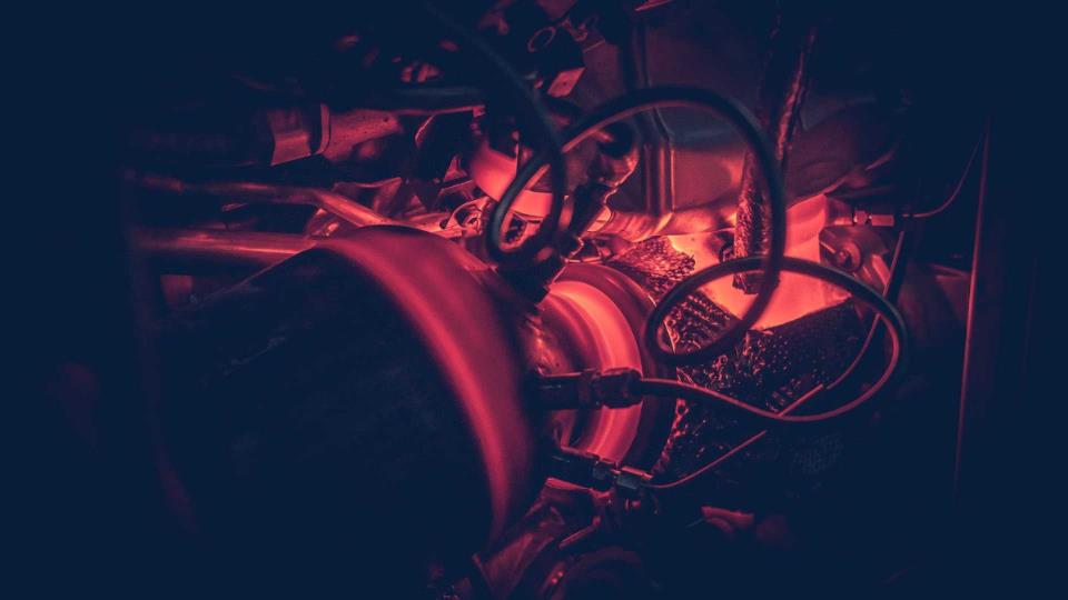 تست های پیشرانه 12 سیلندر