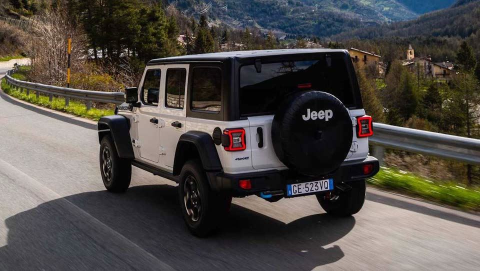 جیپ رانگلر نسخه پلاگین هیبرید در اروپا 2022