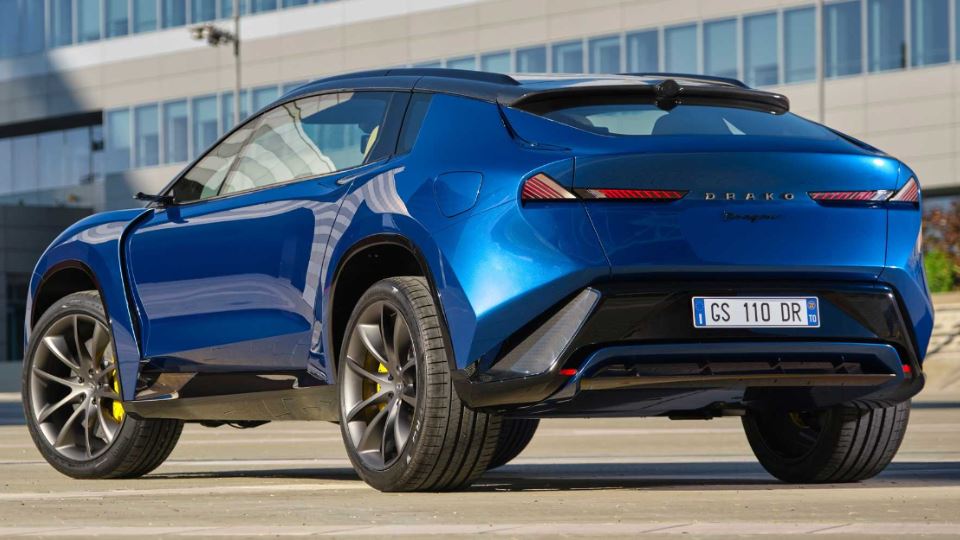 دراکو دارگون کراس‌اوری برقی با درهای پروانه‌ای