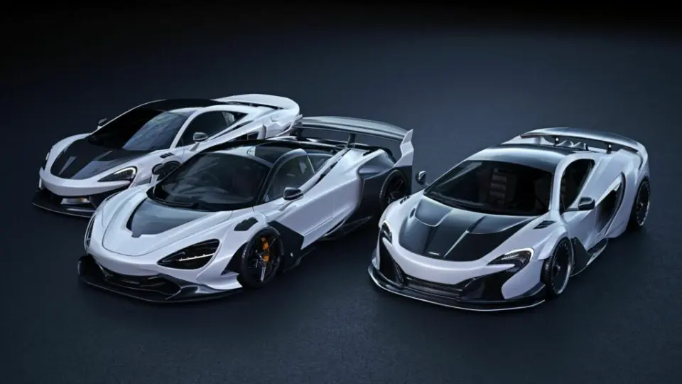 تيونينگ Zacoe مک لارن 570S 650S