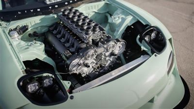 تقویت مزدا RX-7 با پیشرانه 12 سیلندر مرسدس