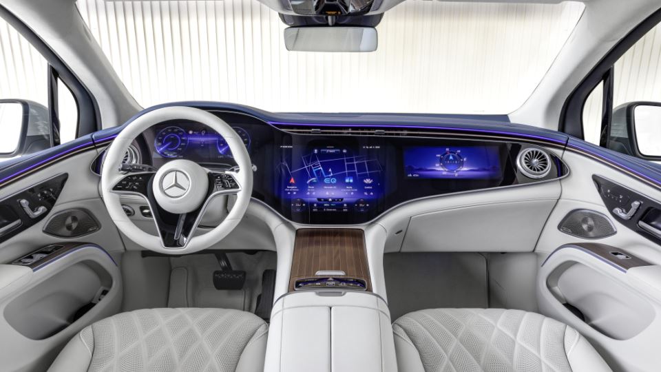 مرسدس بنز EQS شاسی‌ بلند - 2023 Mercedes Benz EQS SUV 