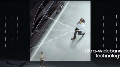 کلید دیجیتال سامسونگ برای خودروها