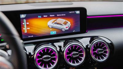 کابین و امکانات بنز A کلاس