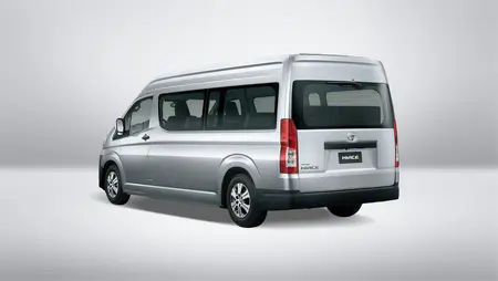 مشخصات فنی hiace3.5litergas