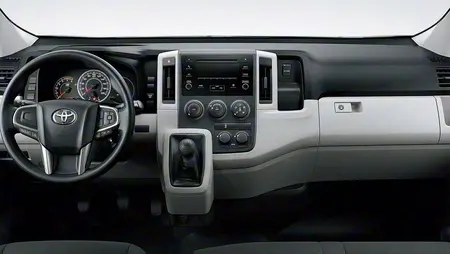 مشخصات فنی hiace3.5litergas