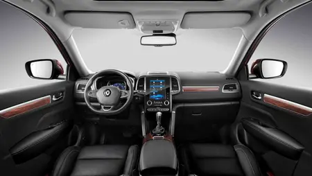 مشخصات فنی koleos