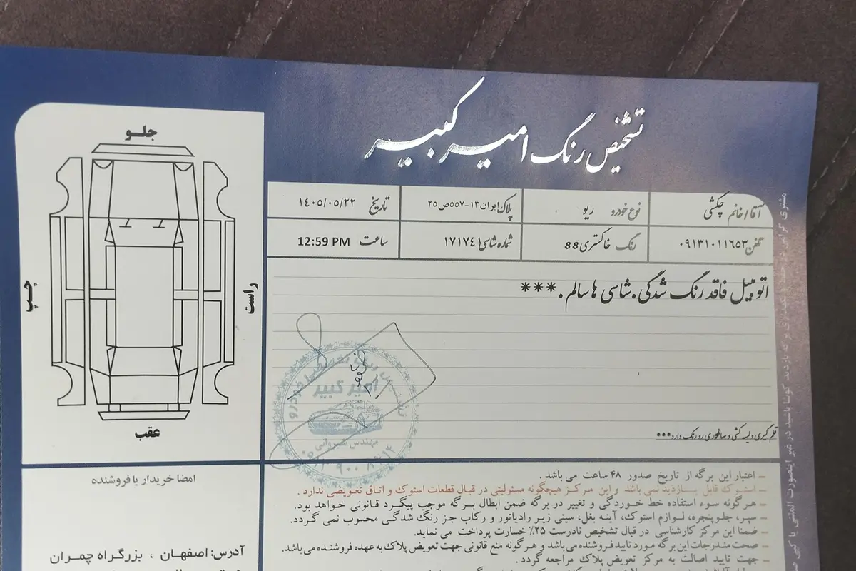 کیا،  ریو سدان