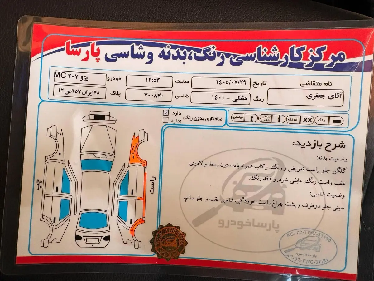 پژو،  207