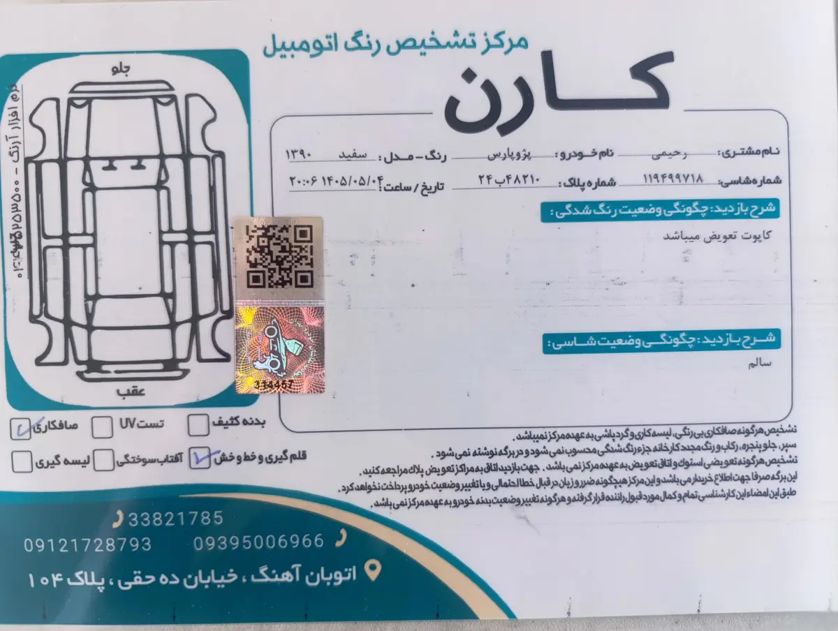 پژو،  پارس