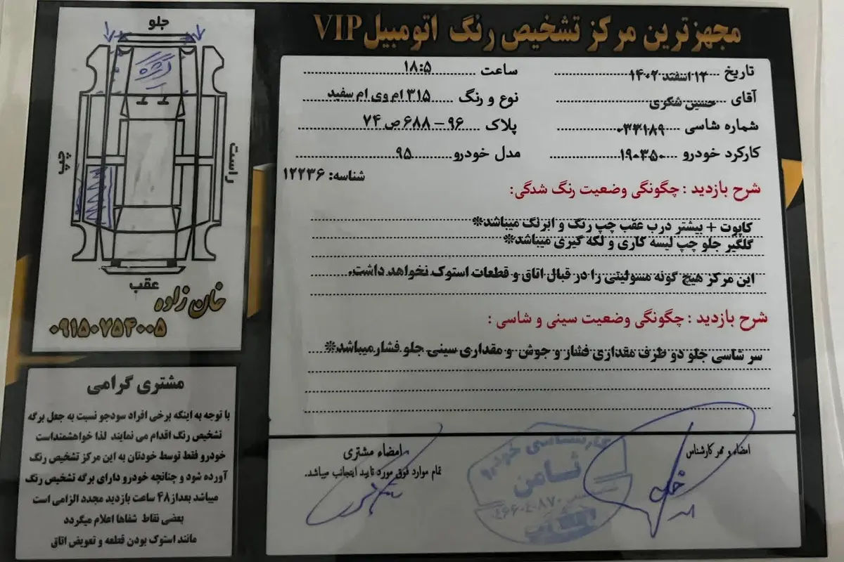ام وی ام،  315هاچ بک
