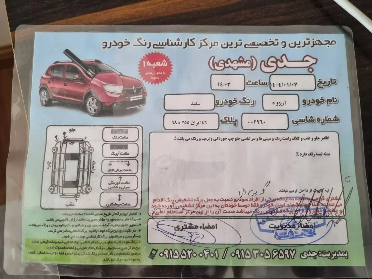 چری،  آریزو 5