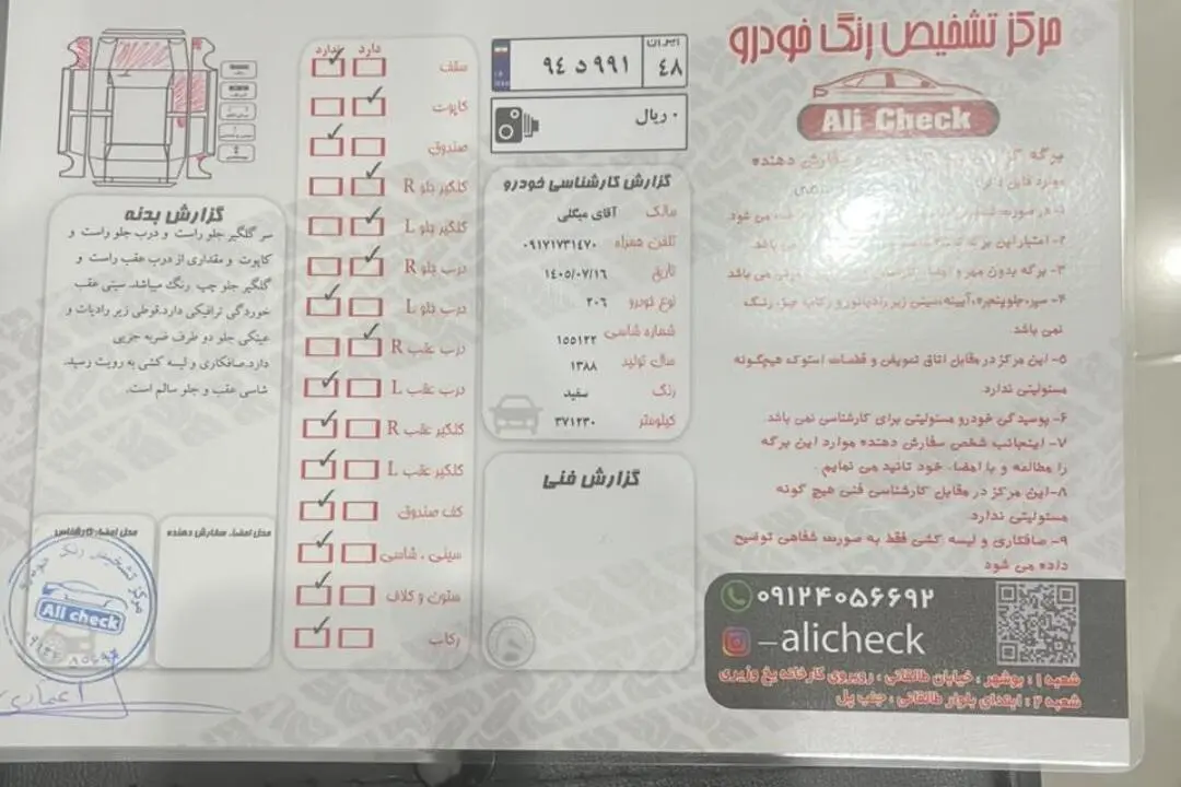 پژو،  206