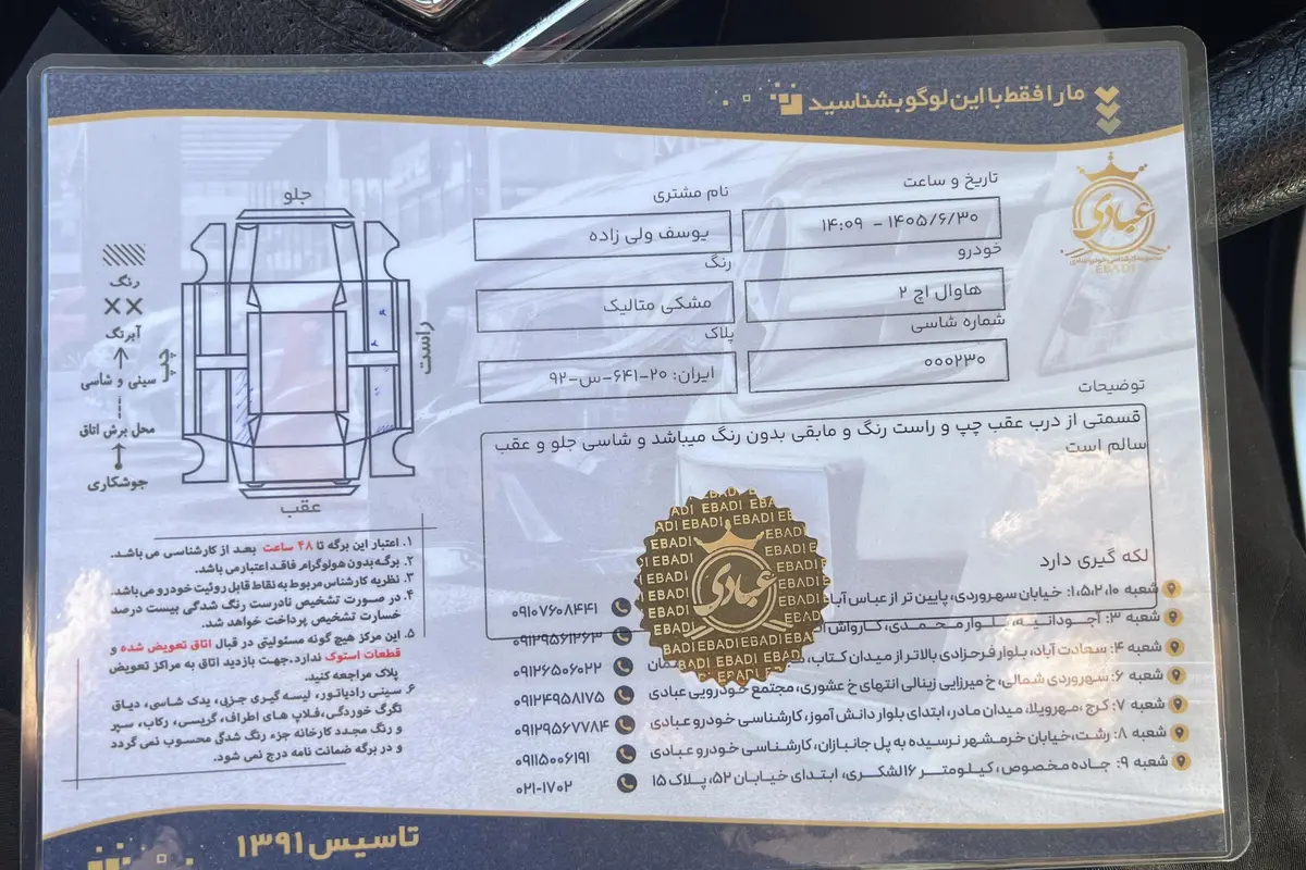 هاوال،  H2 مونتاژی