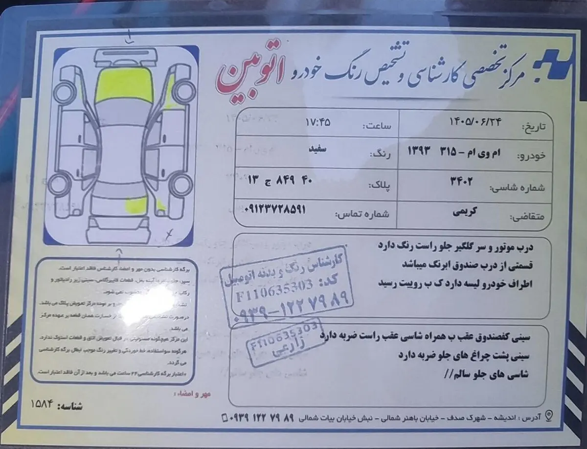 ام وی ام،  315 صندوق دار