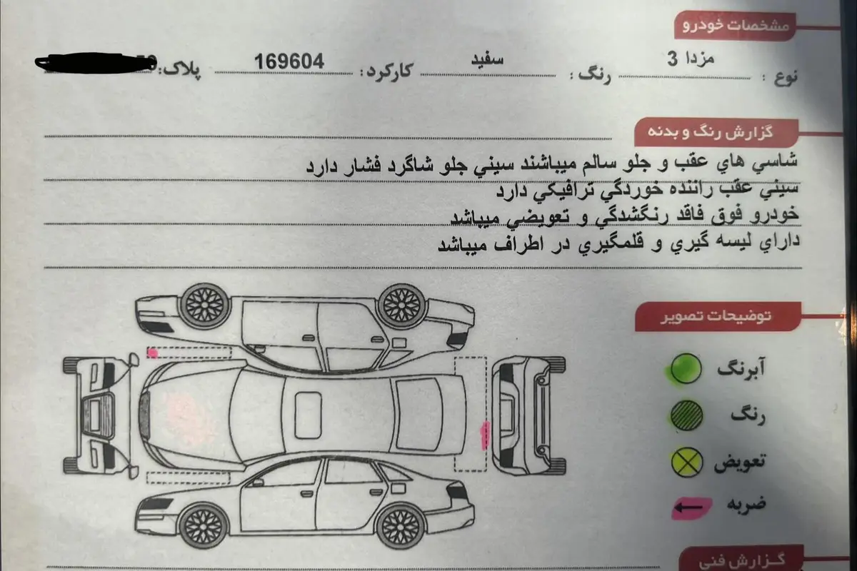 مزدا  3 قدیم