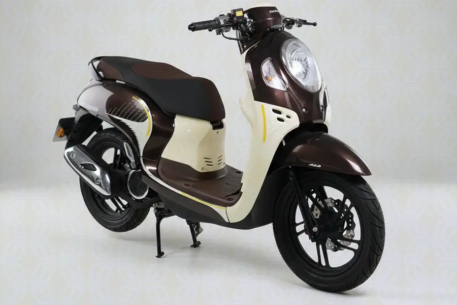 همراه سیکلت، طرح اسکوپی SY150